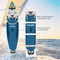 Offre Spéciale Fayean Paddle Board gonflable Surf Skateboard Stand Up Surf Skate SUP Red Tiger