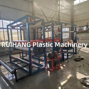 Machine à fabriquer des mailles de diamant rigides en plastique, machine à extruder des filets en plastique, géonet - Product Image 5