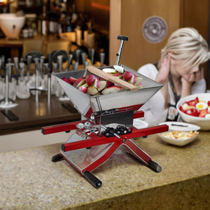 Exprimidor de Frutas Industrial de Acero Inoxidable y Máquina Prensa de Jugo de Uva, Trituradora de Jengibre para Hacer Harina y Vino - Product Image 1