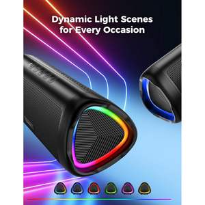 Altavoz Bluetooth BolaButty, Portátil, Inalámbrico, Resistente al Agua IPX5, 20 Horas de Reproducción, Emparejamiento TWS, BT5.3, con Luz LED - Product Image 3