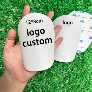 Espinilleras de Fútbol de Plástico para Sublimación de 12*8cm, Protectores de Espinilla para Niños y Adultos - Product Image 1