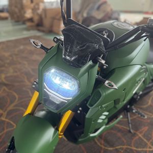 New High Speed 5000W 72V Mid Drive Electric Motorcycle Adult Racing Sportbike <b>Powerful</b> Electric Motorbike with Alloy <b>Hubs</b> - Product Image 3