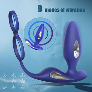 Männliches multifunktion ales <span class=keywords><strong>Anal</strong></span> gerät, Mehr punkts timulation, 65 Minuten Arbeitszeit für Schlafzimmer Verwenden Sie <span class=keywords><strong>Anal</strong></span> Plug für Männer - Product Image 6