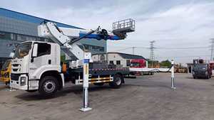 Camion plateforme aérienne Isuzu de 45 mètres, camion plateforme aérienne à bras télescopique - Product Image 4