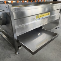 Automatische wortelborstelwasser-schilmachine voor voedselverwerkingsbedrijven, keukens, gember, cassave en zoete aardappel.