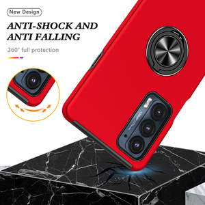 Custodia ibrida per cellulare con supporto ad anello in TPU per PC per MOTO <span class=keywords><strong>Edge</strong></span> 20 2022 <span class=keywords><strong>Edge</strong></span> 30Neo <span class=keywords><strong>30</strong></span> Pro - Product Image 4