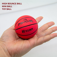 Ballon de basket-ball creux personnalisé, diamètre 60 mm, ballon de squash rebondissant, mini-ballon de basket-ball, jouet promotionnel personnalisé, cadeau de basket-ball