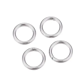 Stainless Steel Jump Rings Round Split Rings Wire Close Unsoldered Ring for Jewelry Making
