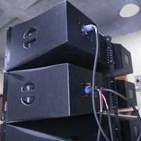 Altavoz de matriz de línea de audio y vídeo profesional Sistema de sonido de Dj activo de alta potencia Altavoces de audio profesionales activos de 10 pulgadas
