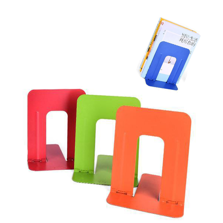 Оптовая продажа, металлические наконечники для книг для офиса, Нескользящие сверхпрочные наконечники для книг для полок