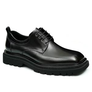 Nouvelles Chaussures d'Affaires pour Hommes, Mocassins Artisanaux en Cuir de Vachette de Haute Qualité pour l'Hiver et l'Automne, Idéales pour Mariages, Fêtes et Marche Pieds Nus - Product Image 3