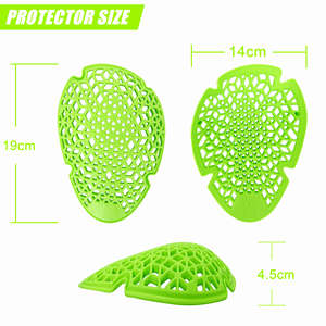 Protector de Espalda, Hombros, Codos y Rodillas YOUNGSON con Certificación CE Nivel 1, Protección Avanzada y Absorción de Impactos SPO Armor Pads - Product Image 4
