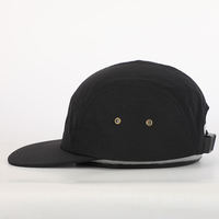 Casquettes de sport personnalisées OEM en polyester à 5 panneaux unisexe, ajustables, pour le camping en extérieur, haute performance, course à pied, vente en gros
