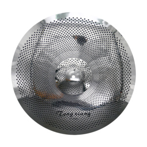 Cymbales Tongxiang en alliage d'argent poli à faible volume pour batterie, avec Hi-hat 14'', Crash 16'', Crash 18'', Ride 20'' - Product Image 2
