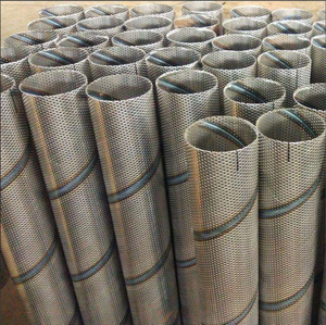 Tubo de Filtro Perforado de Acero Inoxidable Personalizado |   Núcleo de Soporte para Tubería Perforada |   Tamaño y Diseño Personalizados Disponibles para Uso Industrial - Product Image 4