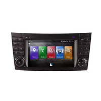 Autoradio Android avec écran HD 7 pouces, USB, WiFi pour Mercedes Benz Classe E W211 Classe CLS W219, système multimédia
