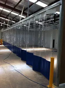 Warehouse Divider Industrial Curtain Heavy-duty Industrial Blackout Curtain Walls