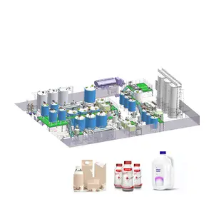 Oat milk production line oat milk making plant dairy processing machines milk