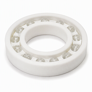 Rodamiento de Plástico con Jaula de Nylon POM 6009 de 45x75x16mm, Bolas de Vidrio, Sin Metal, No Magnético, Resistente a la Corrosión, para Equipos de Alimentos - Product Image 4