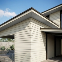 Buitengevelbekleding Multi Fiber Cement Verticale Verbindingsplaat Geventileerd/Niet-geventileerd Groefdiepte Bekleding Brandwerende Keukenbekleding