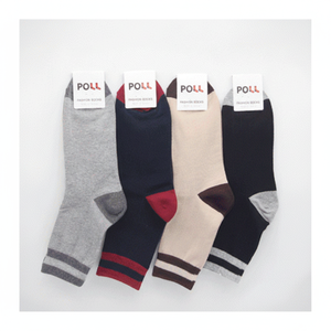 Calzini Casual da uomo 3 paia di calze finte medie corte per scarpe - Product Image 1