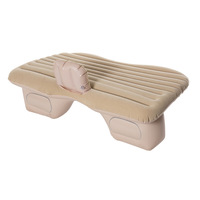 Vente Chaude Matelas Gonflable de Voyage Flocqué pour Voiture, Lit Arrière de Voiture, Tapis de Couchage pour Tente de Voiture