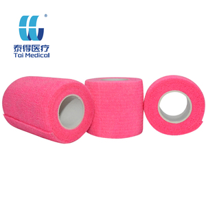 Nhà Máy Bán Buôn 2.5Cm * 4.5M Không-Dệt Đàn Hồi Tự Dính Băng Vĩ Độ Cao Động Vật Chăn Chăn Bảo Vệ Băng Cho In - Product Image 3