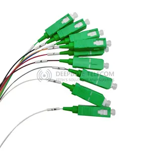 FTTH hohe Qualität 1 × 2 1 × 4 1 × 8 1 × 16 1 × 32 1 × 64 Wege Minimodule Stahlrohr-PLC-Splitter