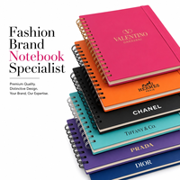 Carnet personnalisé avec bande élastique, couverture rigide spirale YO, impression offset avec logo personnalisé