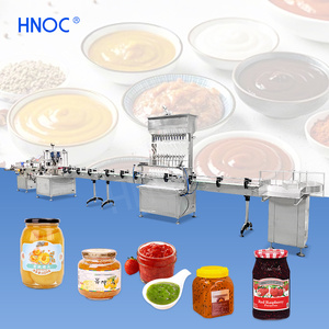 Machine de remplissage et d'emballage automatique HNOC <span class=keywords><strong>pour</strong></span> pâte de tomate, confiture épaisse, beurre de cacahuète et sauce chili - Product Image 1