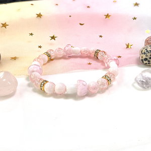 Bracelet ajustable en perles de <span class=keywords><strong>verre</strong></span> colorées avec breloque champignon en <span class=keywords><strong>verre</strong></span>, style bohème, pour la plage et le printemps, cadeau de bijoux - Product Image 4