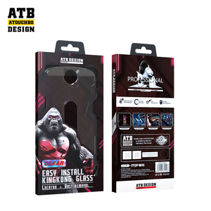 Protector de Pantalla de Vidrio Templado HD ATB de 0.33mm con Pegamento Completo, Aplicación Fácil sin Polvo y Alineación Automática <span class=keywords><strong>para</strong></span> iPhone 16 15 14 13 12 11 Pro Max - Product Image 3