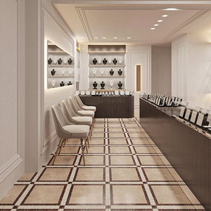 Vitrine en verre pour bijoux, vitrine de magasin de détail, centre commercial, éclairage LED, placage, magasin de montres, design de meubles, vitrine à bijoux - Product Image 4