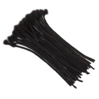 INICE Estensioni Dreadlock 100% Capelli Umani, Locs Veri Morbidi, Senza Perdita di Capelli, Senza Grovigli, Durevoli per Saloni e Ingrosso