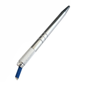 Metal PMU Microblading <b>Holder</b> Pen Manual Eyebrow Tattoo Hand Tool for Microshading - Product Image 4