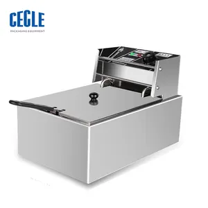 gas pressure deep fryer basket continuous pressure digital batch fryer automatic fryer chicken express