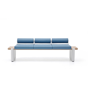Silla de Espera para Consultorio Médico/Hospital, de 2/3 Asientos, Diseño Contemporáneo en Tela, Venta al Por Mayor de Fábrica - Product Image 1