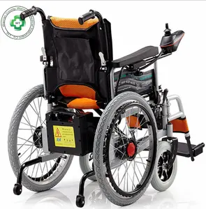 Fauteuil roulant électrique pliable de haute qualité, fauteuil pour grimper les escaliers