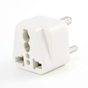 Hot sell power converter South Africa universal travel adapter with CE type M big round 3 pins 15a charge power plug