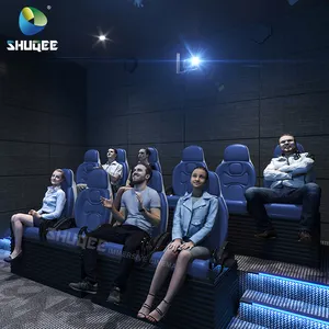 万圣节互动X电影5D剧院飞行训练模拟器电动座椅系统