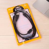 Sacs Ziplock en plastique PE brillant OPP PVC pour emballage de vente au détail de coques de téléphone portable et câbles USB, avec impression de logo personnalisée, vente en gros