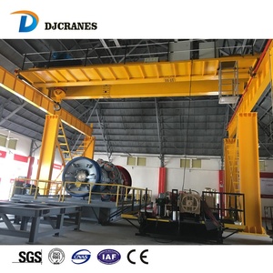 Lh mô hình trong nhà hoist Xe đẩy 15 tấn dầm ĐÔI CẦU trục cân bằng với điều khiển từ xa không dây - Product Image 1
