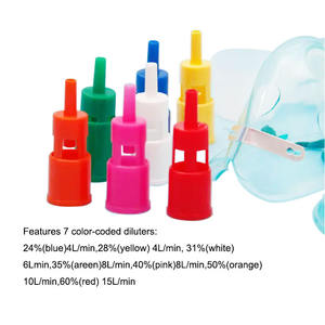 Masker Dan masker oksigen medis kanulas, masker tabung Sterility kustom Pvc dapat disesuaikan - Product Image 3