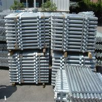 Mains courantes durables et faciles à installer en acier au carbone et en acier inoxydable Garde-corps et mains courantes en acier galvanisé pour rotule d'escalier pour la route
