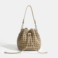 Sac à bandoulière personnalisé en néoprène tressé, sac à main de créateur de haute qualité, sac fourre-tout tressé fait main pour la plage