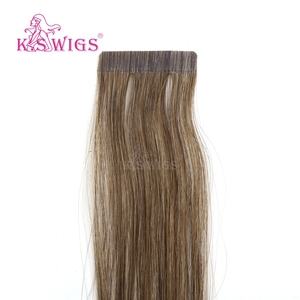 Extensiones de Cabello Natural KSWIGS de Alta Calidad, con Cinta Adhesiva, Invisibles, Sin Costuras, con Cutícula Alineada, Reutilizables y Duraderas - Product Image 5