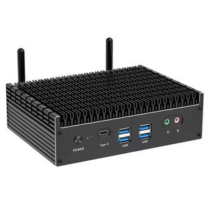 Mini PC Industrial Intel J6412, Computadora Integrada Sin Ventilador, 2LAN, 2COM, RS232, DDR4, 8GB RAM, 256GB SSD, Sistema Linux, Hardware PC - Product Image 4