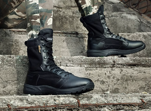 Botas de Desierto Ligeras de Gamuza de 8 Pulgadas TSB09 con Cremallera Lateral y Cierre de Velcro - ¡En Stock para Venta, Precio Económico, Entrega Rápida! - Product Image 3