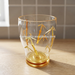 Vasos de plástico tritán de color dorado, sin BPA, 10oz, Taiwán - Product Image 2
