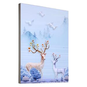 Crystal <b>Frame</b> <b>Painting</b> 76x50 Digital Printing Wall Mount <b>For</b> Bedroom Living Room Hotel Decor - Product Image 1